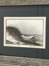 Load image into Gallery viewer, Rustic Framed Print "Outer Banks, NC 10/14/00" by Henry Parker, signed