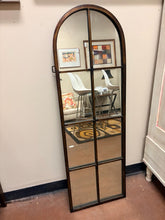 Load image into Gallery viewer, Arched Metal Panel Wall Mirror from Uttermost