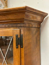 Load image into Gallery viewer, Glass Front Corner Cabinet