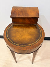 Load image into Gallery viewer, Federal Style Leather Top Smoking Table from Weiman