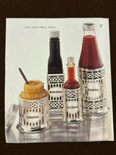 Load image into Gallery viewer, Set of 4 Vintage Godinger Silver Plated Condiment Holders