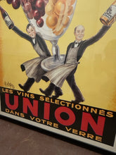 Load image into Gallery viewer, Vintage Reproduction "Les Vins Selectionnes" Framed Poster