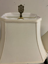 Load image into Gallery viewer, Pair of Floral Porcelain Table Lamps