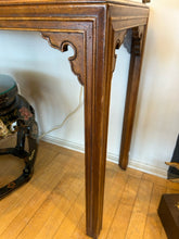 Load image into Gallery viewer, Narrow Wood Console Table