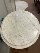 Load image into Gallery viewer, Victorian Parlor Table with Removable Marble Top and Wood Base