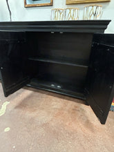 Load image into Gallery viewer, Black Four Door Credenza from Walter E. Smithe
