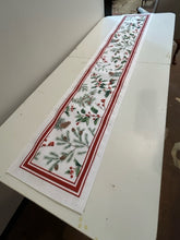 Load image into Gallery viewer, "Winter Holiday Berry" Table Runner from Elrene Home Fashions