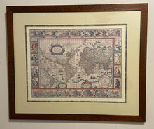 Load image into Gallery viewer, Framed Print Nova Totius Terrarum Orbis
