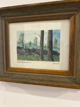 Load image into Gallery viewer, Framed Original Watercolor "Just Beyond the Top" by Jack Scott, signed
