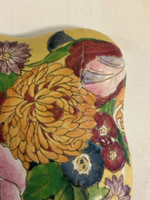 Load image into Gallery viewer, Yellow Floral Ceramic Decorative Box