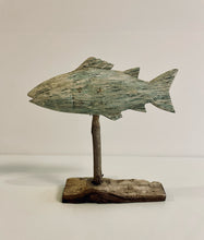 Load image into Gallery viewer, Nautical Seaside Driftwood Decorative Fish