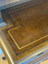 Load image into Gallery viewer, Vintage French Provincial Leather Top Secretary Writing Desk from Sligh-Lowry