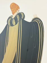 Load image into Gallery viewer, Art Deco "Ready for the Ball" Serigraph by Erte, signed & numbered