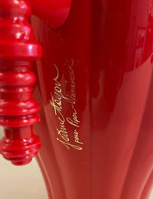 Load image into Gallery viewer, Vintage Limited Edition Piper- Heidsieck Red Acrylic Ice Bucket