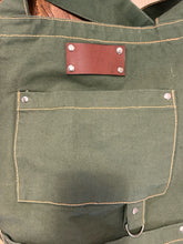 Load image into Gallery viewer, Green Gardening Apron