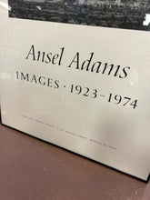 Load image into Gallery viewer, Vintage Framed Ansel Adams Poster "Moonrise" Hernandez, New Mexico