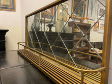 Load image into Gallery viewer, Wilshire Bar Shelf with Diamond Antique Mirror from Ballard Designs