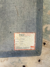 Load image into Gallery viewer, Slate Blue and Cream Wool Area Rug