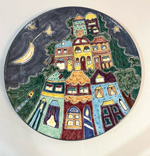 Load image into Gallery viewer, Decorative Ceramic Platter by CJ Niehaus, siigned