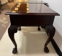 Load image into Gallery viewer, Pair of Mahogany End Tables with Claw Feet from Thomasville