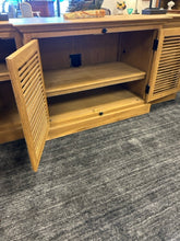 Load image into Gallery viewer, Shutter Front Media Cabinet/Credenza From Restoration Hardware