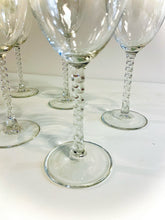 Load image into Gallery viewer, Six Vintage Wine Glasses from Cristal d'Arques Durand Angelique