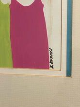 Load image into Gallery viewer, Framed Print "Ten Singing Ladies" by Borys Buzkij, signed