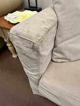 Load image into Gallery viewer, Slip Covered Queen Size Sleeper Sofa from Crate & Barrel