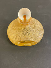 Load image into Gallery viewer, Vintage "Geode" Style Amber Glass Perfume Bottle from Lyon, France