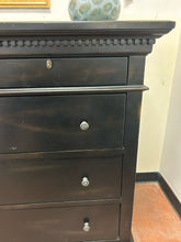 Load image into Gallery viewer, Five Drawer St. James Collection Dresser in Antiqued Black from Restoration Hardware