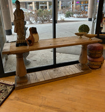 Load image into Gallery viewer, Balustrade Salvaged Wood Console Table from Restoration Hardware