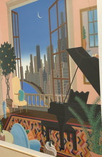 Load image into Gallery viewer, Framed Serigraph, "Lake Shore Drive" by Thomas McKnight, signed & numbered