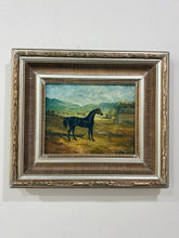 Load image into Gallery viewer, Original Oil, "Jack Spigot a Dark Bay Racehorse" by John Frederick Herring, signed