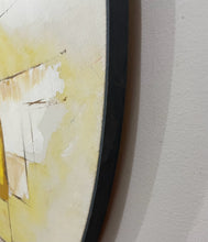 Load image into Gallery viewer, Original Abstract Acrylic Painting on Round Stretched Canvas by Tallbott, signed
