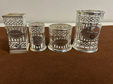 Load image into Gallery viewer, Set of 4 Vintage Godinger Silver Plated Condiment Holders
