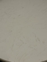Load image into Gallery viewer, Cylinder Black Metal End Table on Wheels with Marble Top made in Italy