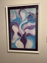 Load image into Gallery viewer, Framed Art Print "Iris Series" by Helene Platt, signed