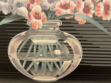 Load image into Gallery viewer, Large Vintage MCM Embellished Print "Flowers in Vase"