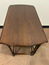 Load image into Gallery viewer, One Drawer Mahogany Gate Leg End Table from Statton Furniture