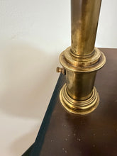 Load image into Gallery viewer, Two Tier Reading Lamp Table with Brass Detailing from Stiffel