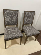 Load image into Gallery viewer, Two Custom Upholstered Side Chairs from Room and Board