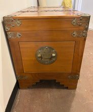Load image into Gallery viewer, Chinese Camphor Wood Chest with Brass Fittings from Taipei