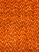 Load image into Gallery viewer, Game/ Dining Table,4 MCM Bamboo Style Arm Chairs with Orange Upholstered Cushions