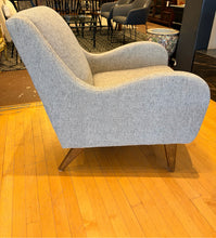 Load image into Gallery viewer, Sebastian Chair in Graphite Upholstery from West Elm