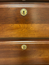 Load image into Gallery viewer, Mahogany Six Drawer Highboy Dresser from Pennsylvania House