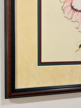 Load image into Gallery viewer, Framed Cross Stitch "Angel of Grace" from Lavender & Lace