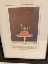 Load image into Gallery viewer, Framed Print Dessert-  Rice A La Strawberry Jelly
