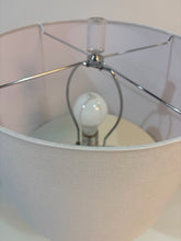 Load image into Gallery viewer, Quatrefoil Yellow & White Ceramic Lamp from Safavieh