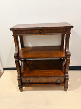 Load image into Gallery viewer, French Provincial "Whatnot" Display Table with Lower Drawer