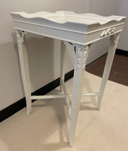 Load image into Gallery viewer, French Style Square End Table with Decorative Accents